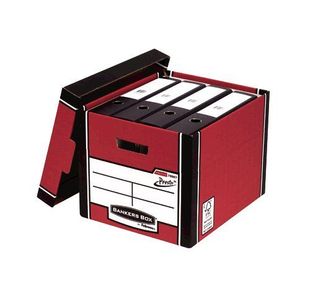 Premium 726 Tall Storage Boxes-Red