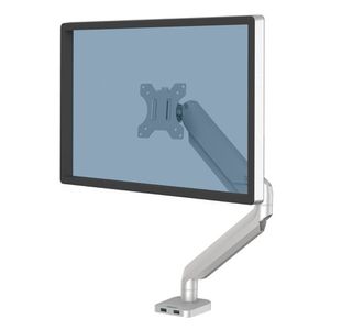 Platinum Series Single Monitor Arm Silvr