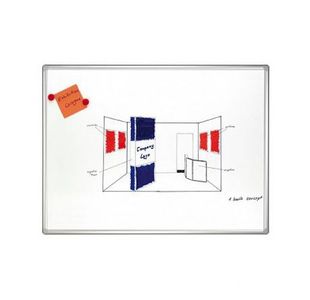 Whiteboard Pro Enamel 120X90Cm