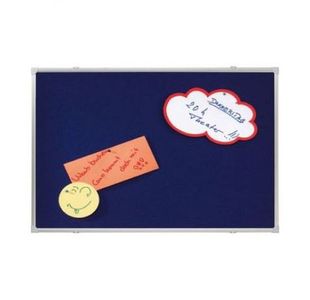 Felt Pinboard X-Tra 180X120Cm Blue
