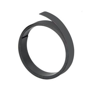 Magn Strips Clear 10Mmx1M Black