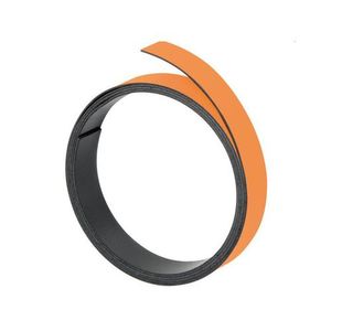 Magnetic Strips Clear 20Mmx1M Red