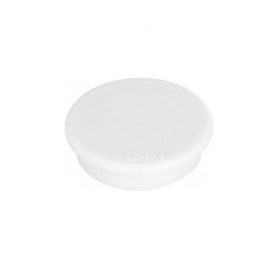 Magnet Round 24 Mm White