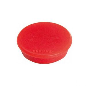 Magnet Round 38Mm Red
