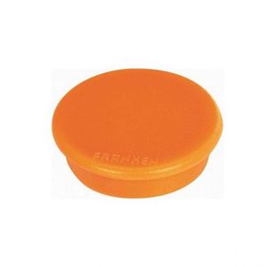 Magnet Round 32Mm Orange Pk10