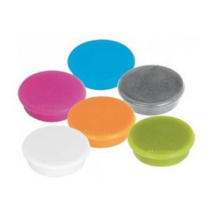 Magnet Round 32Mm Ast Pk10