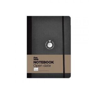 Flexbook Handy Ruled/Dated Black Pk3