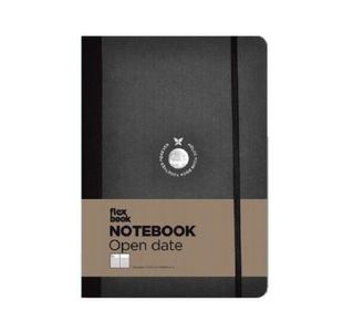 Flexbook Tablet Ruled/Dated Black Pk3