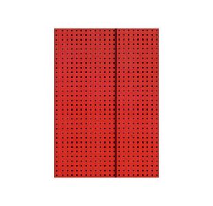 Circulo Notebook Red On Black A5, Lined