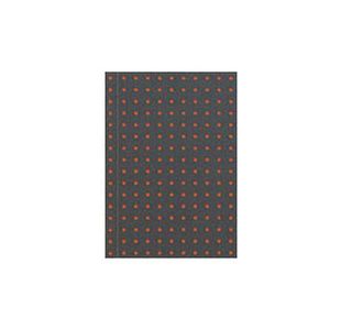 Circulo Notebook Grey On Orange A7 Lined