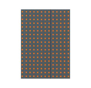 Quadro Notebook Grey On Orange A4, Lined