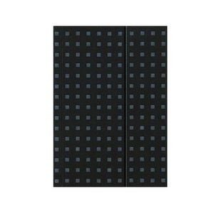 Quadro Notebook Black On Grey B5 Unlined
