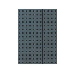 Quadro Notebook Grey On Black B5 Unlined