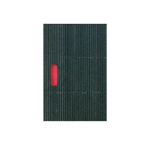 Cahier Ondulo Notebook Black B7, Grid