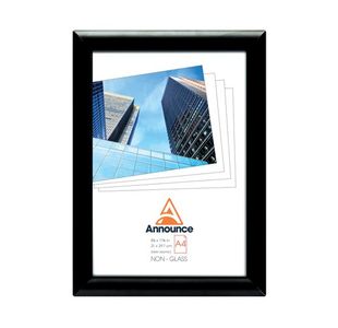 Announce Snap Frame Black A4