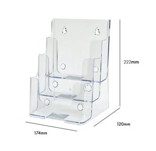3 Tier Countertop Lit Holder A5 Ptrt