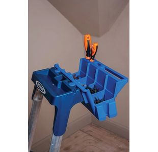 Werner Lockin Job Caddy Plastic Blue