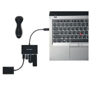 Kensington Ch1000 Usb-C 4 Port Hub