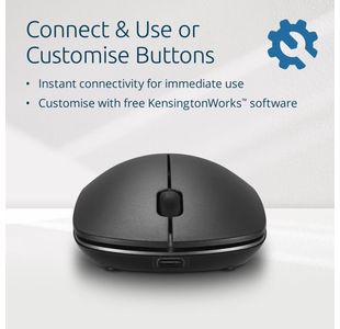 Kensington My230 Wls Rchb Mouse Blk