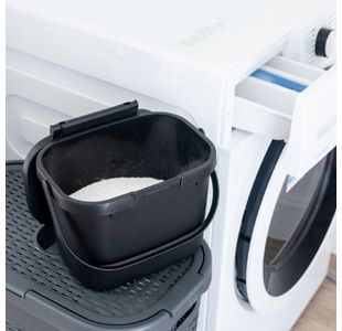 4.5L Kitchen Food Waste Caddy Black