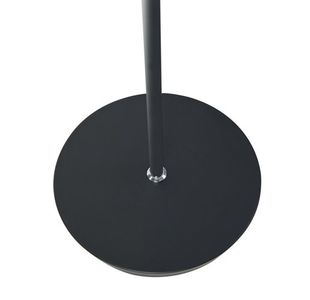 Alba Led Floor Lamp Round Head Black