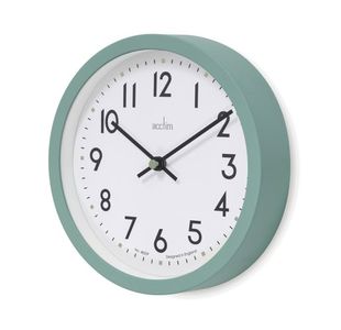 Elstow Small Clock Green 20Cm 22845