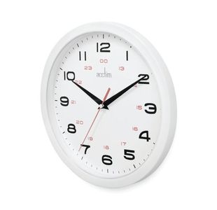 Aylesbury Clock White 25.5Cm