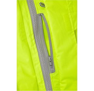 P421 Ylw Mens Wpf Hi-Vis Coat M