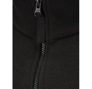 Unisex Black Fleece Jacket L