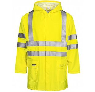 Rainwear Fr-Lr255 Ylw Hi-Vis Jkt L