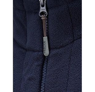 Glacier Mens Navy Fleece Jacket 2Xl