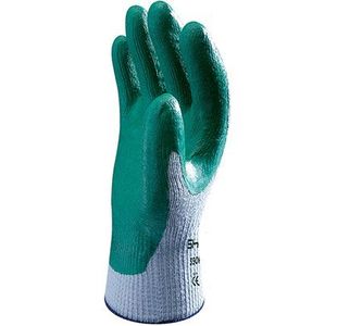 350R Green Nitrile Gloves L