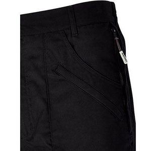 Mens Black Action Work Trs 34R