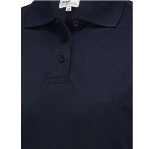 Womens Navy Polo Shirt M