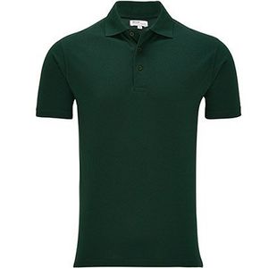 Mens Bottle Green Polo Shirt 4Xl