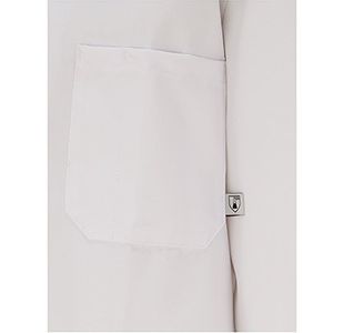 White Indl Laund Lab Coat 2Xl