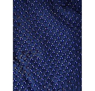 Navy Lwt Pvc-Dotted Work Gloves L