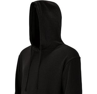 Mens Black Hoodie Xl
