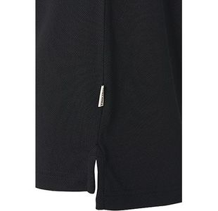 Black Antibacterial Wicking Polo L