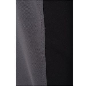 Contrast Grey/Black Wicking Polo L