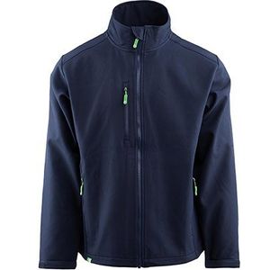 Mens Navy Softshell Jacket S