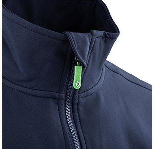Mens Navy Softshell Jacket 4Xl