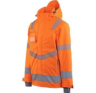 Org Waterproof Hi-Vis Coat 4Xl