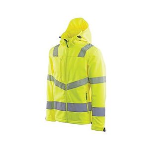 Ylw Hi-Vis Softshell Jacket S