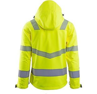 Ylw Hi-Vis Softshell Jacket Xl
