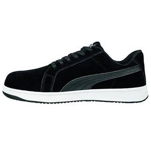 Iconic Blk Suede S1Pl Trainers 7 41