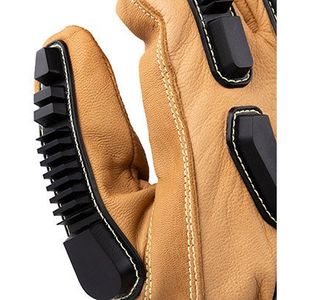 Long-Cuff Lthr Impact Gloves Xl