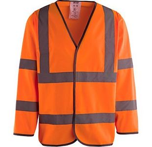Org Long-Sleeve Hi-Vis Vest M