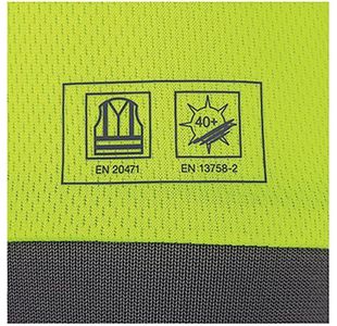 Yellow Hi-Vis Polo Shirt M