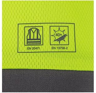 Yellow Ls Hi-Vis Polo Shirt Xl